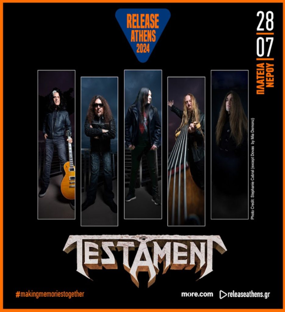 Testament - Release Athens 2024