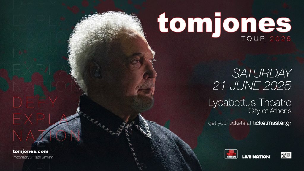 Sir Tom Jones live στην Αθήνα – Συναυλία Λυκαβηττός